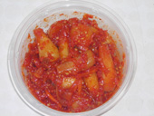 ラッキョウキムチ